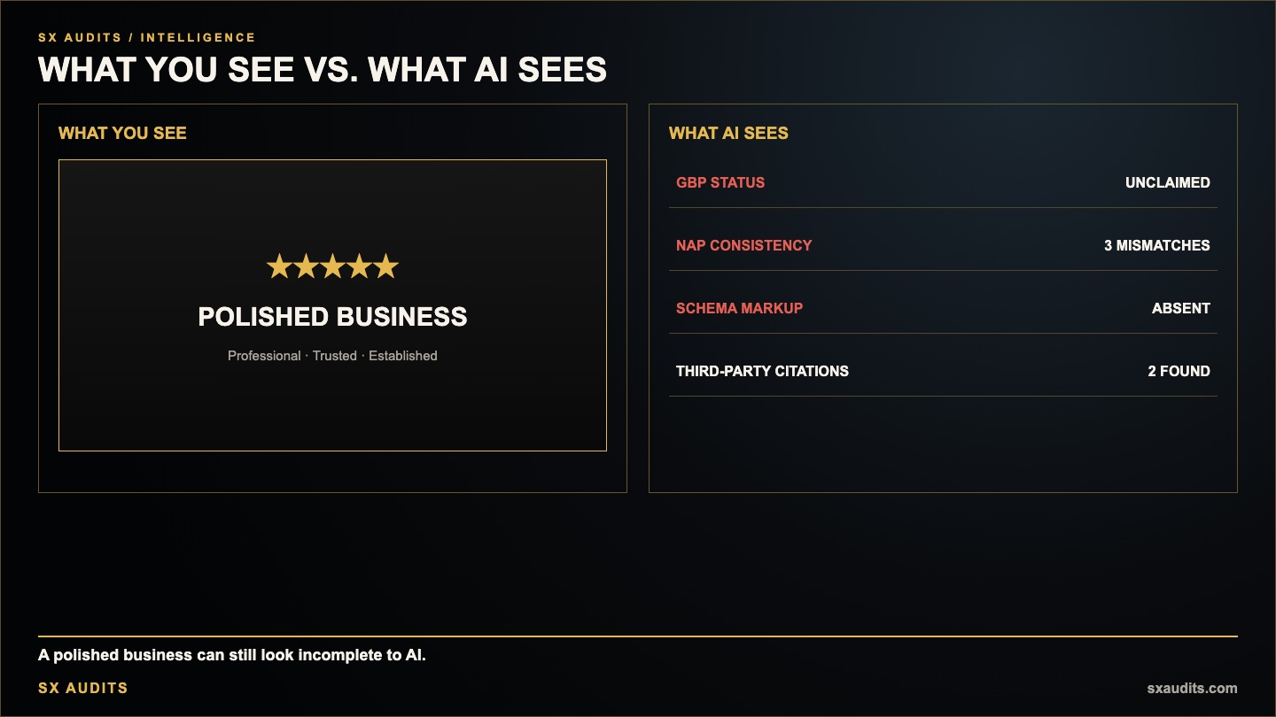 What Does My Business Look Like to AI Right Now?