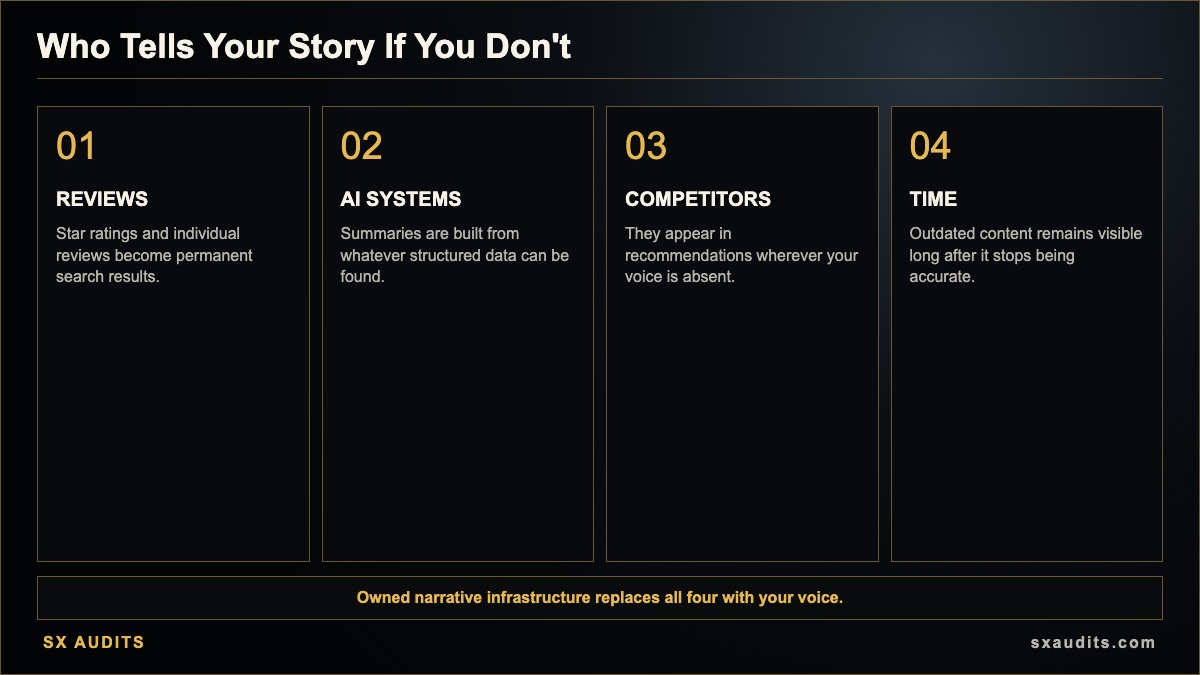 What It Means to Own Your Story Online Infographic