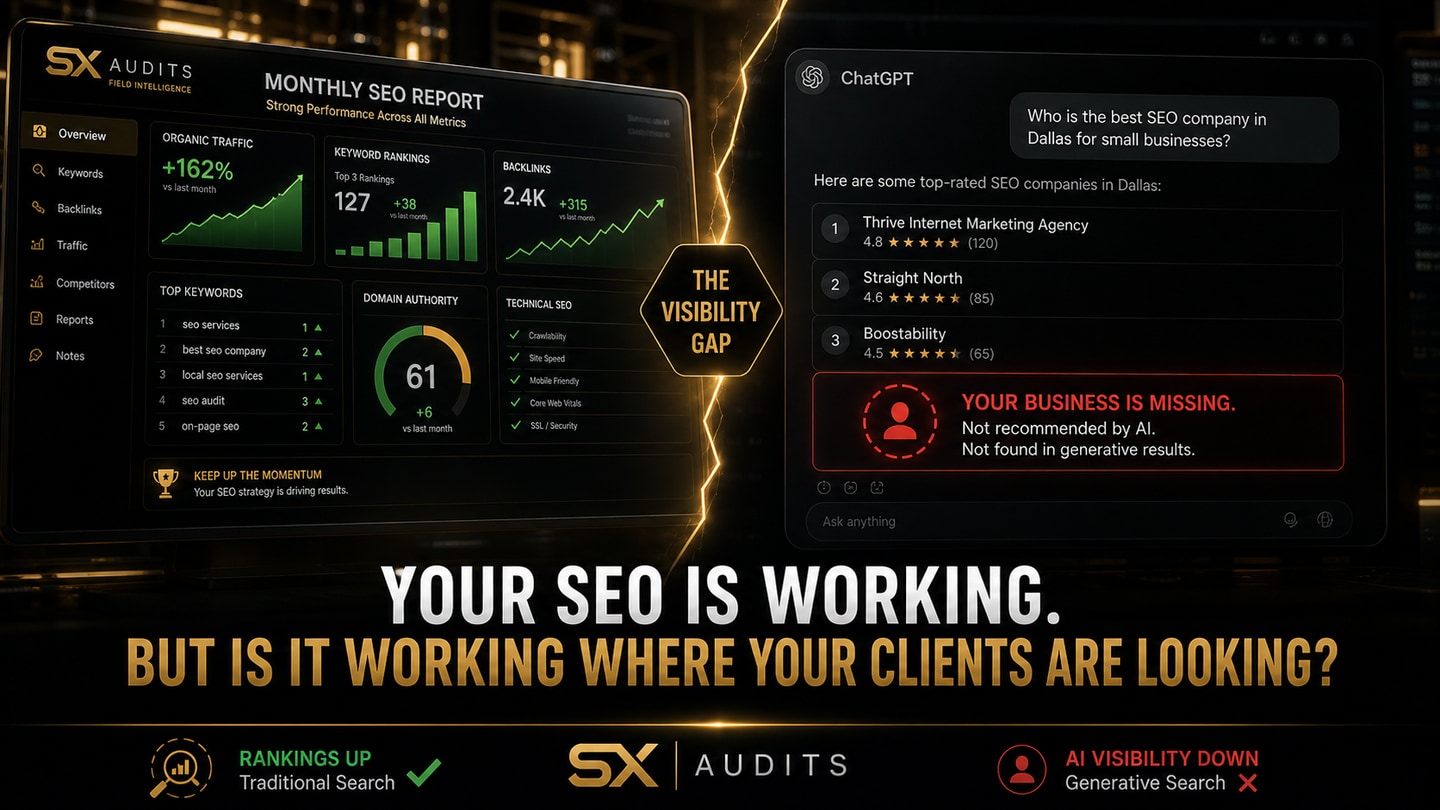 Why Your SEO Agency Hasn't Told You About GEO